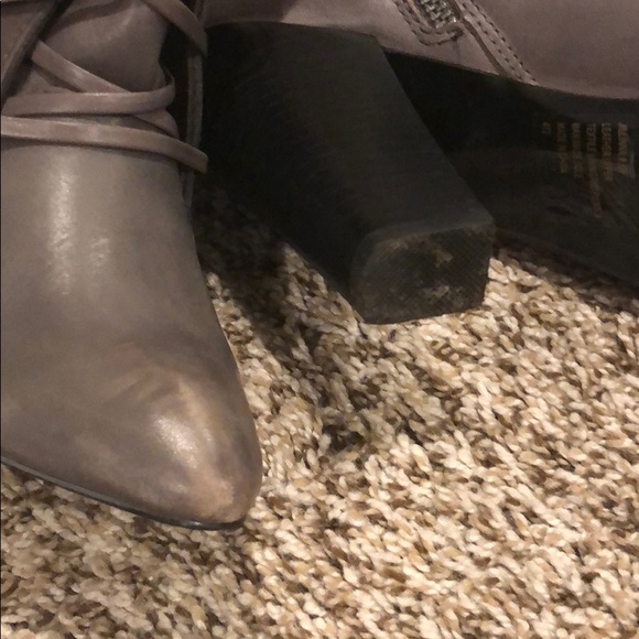 Steve Madden chunk heel bootie sz 8.5 - Picture 4 of 7